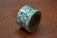 Carved Abalone Seashell Napkin Ring