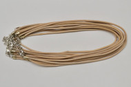 12 Pcs Faux Leather Necklace Cords 3mm