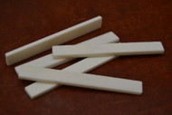 Electric Guitar Buffalo Bone Saddle Blank 125 x 13 x 3mm
