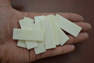 Electric Guitar Buffalo Bone Nut Blank 50 x 19 x 6mm