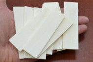 Electric Guitar Buffalo Bone Saddle Blank 100 x 25 x 3mm