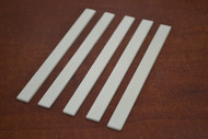 Electric Guitar Buffalo Bone Saddle Blank 125 x 10 x 3mm