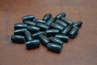 Plain Black Buffalo Horn Bone Tube Pipe Beads