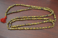 Dark Brown Skull Tibetan Buddhish Buffalo Bone Mala Prayer Beads 12mm