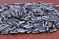 Chocolate Brown Batik Stripe Bone Tube Beads 12mm