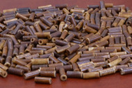 Dark Coffee Brown Cylinder Bone Tube Beads 12mm