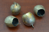 Handmade Rusty Iron Metal Farm Bells 2 1/4"