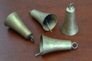 Handmade Rusty Iron Metal Farm Bells 3 3/4"