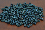 Chocolate Brown Round Buffalo Bone Beads 4mm