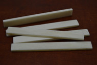 Electric Guitar Buffalo Bone Saddle Blank 100 x 12 x 3mm