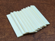 Electric Guitar Buffalo Bone Saddle Blank 65 x 12 x 3mm