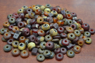Assortment Color Buffalo Horn Round Beading Beads 10mm