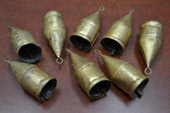 Handmade Rusty Iron Metal Farm Bells 3 1/2"