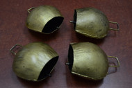 Handmade Rusty Iron Metal Farm Bells 3 1/4"