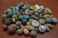 200 Pcs Assort Handmade Carved Clay Beads