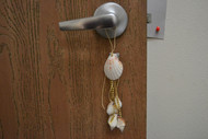 White Irish Deep Seashell Hanger Door Bottle Beach Decor