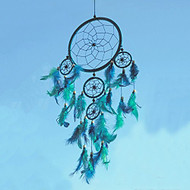 Blue & Green Large Dream Catcher
