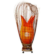 Small Tulip Lamp Orange