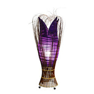Large Tulip Lamp Purple