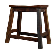 Reclaimed Wooden Stool