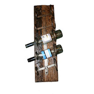 Recycled 5 Bottle Wooden Wine Rack