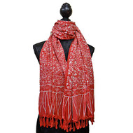 Candy Flower Tie Dye Scarf