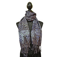 Indigo Skies Tie Dye Scarf