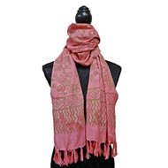 Petal Pink Tie Dye Scarf