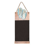 Wooden Hanging Flip Flop Chalk Board