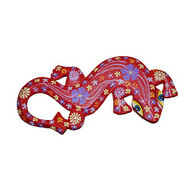Gecko Wall Plaque Red