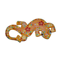 Gecko Wall Plaque Yellow