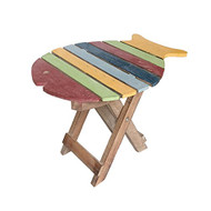Colourful Folding Fish Shaped Table