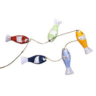String of Wooden Fish