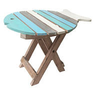 Blue Fish Folding Table
