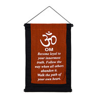 Fabric Message Scroll OM