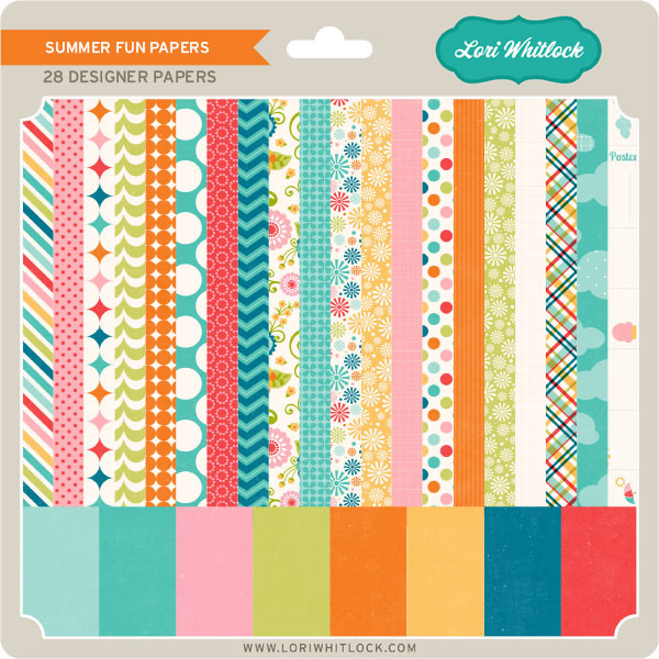 Download Pattern Fill Set Summer Fun Lori Whitlock S Svg Shop