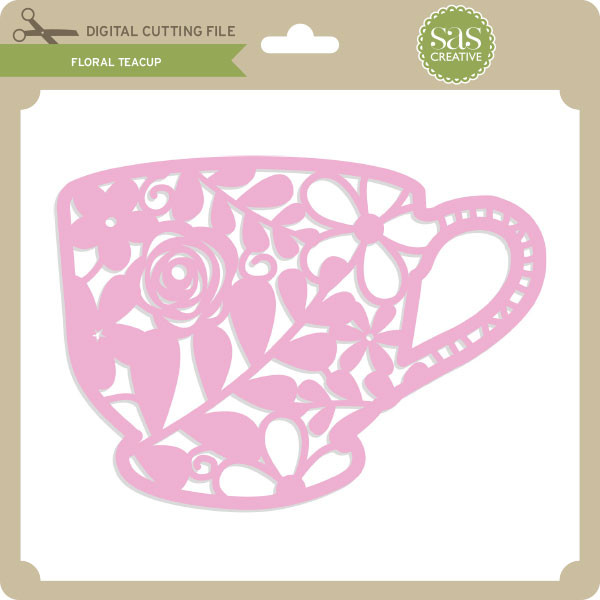 Download Floral Teacup Lori Whitlock S Svg Shop