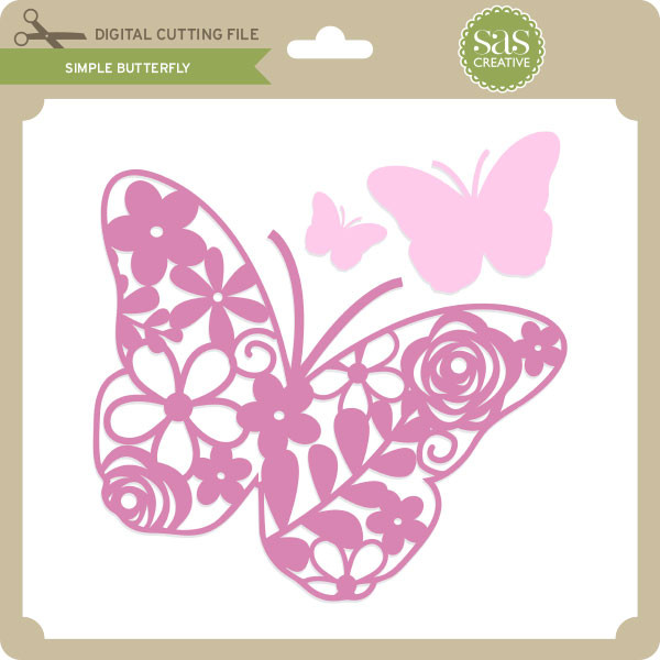 Free Free 274 Cricut Silhouette Simple Butterfly Svg SVG PNG EPS DXF File