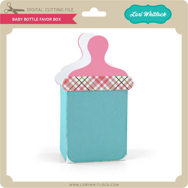 Download Baby Bottle Favor Box Lori Whitlock S Svg Shop