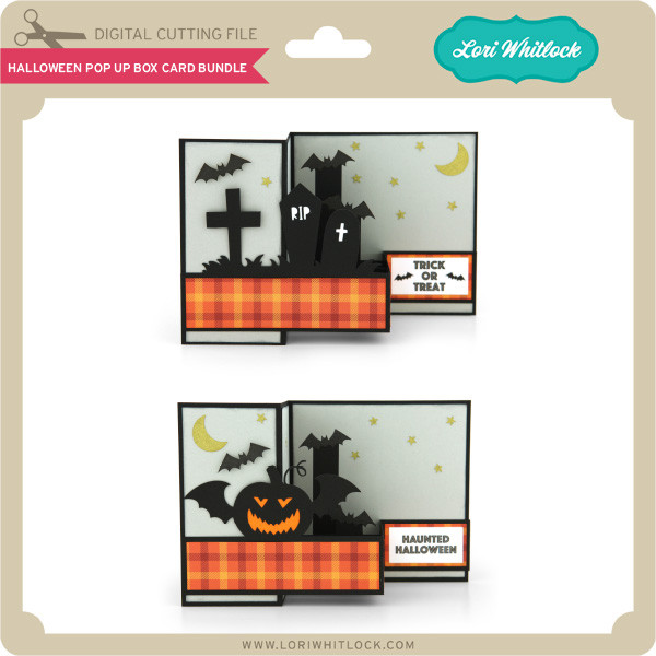 Download Halloween Pop Up Box Card Bundle Lori Whitlock S Svg Shop