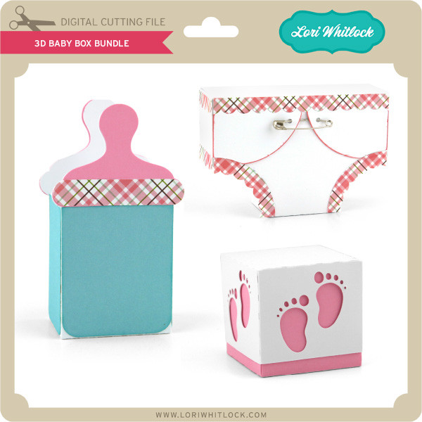3d Baby Box Bundle Lori Whitlock S Svg Shop