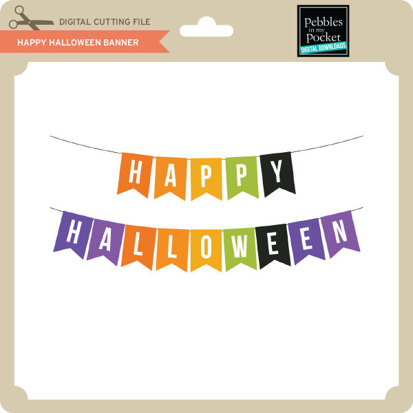 Download Happy Halloween Banner 2 Lori Whitlock S Svg Shop