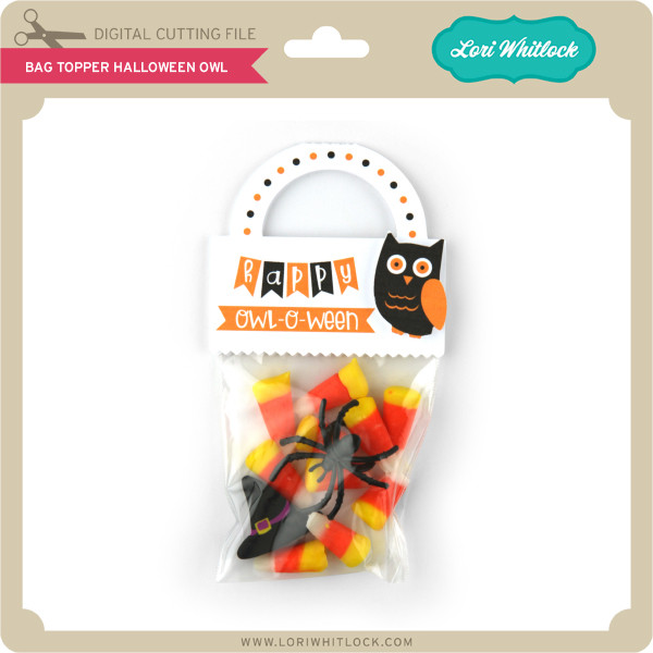 Download Bag Topper Halloween Owl Lori Whitlock S Svg Shop