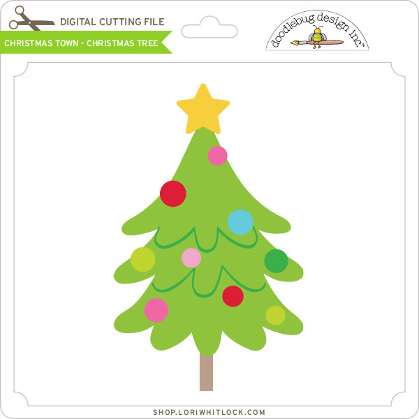 Download Christmas Town Christmas Tree Lori Whitlock S Svg Shop