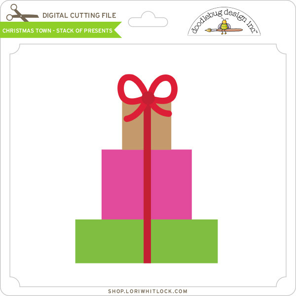 Download Christmas Town Stack Of Presents Lori Whitlock S Svg Shop