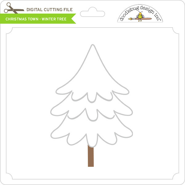 Download Christmas Town Winter Tree Lori Whitlock S Svg Shop
