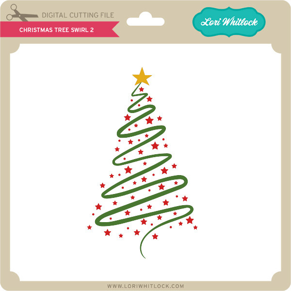 Download Christmas Tree Swirl 2 Lori Whitlock S Svg Shop