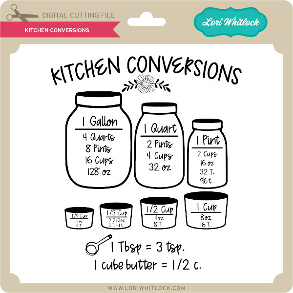 Download Kitchen Conversions Lori Whitlock S Svg Shop