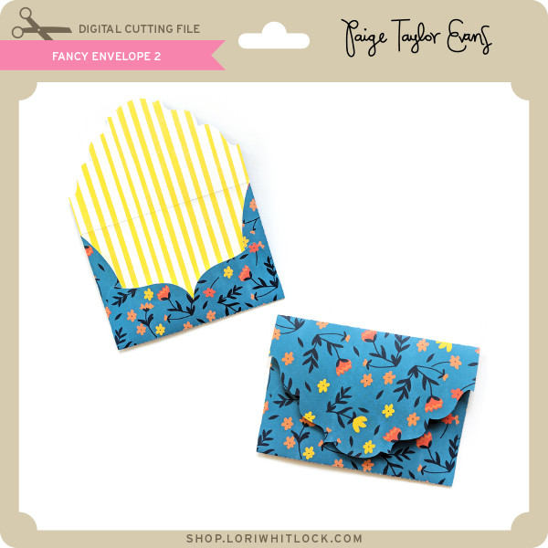 Download Fancy Envelope 2 Lori Whitlock S Svg Shop