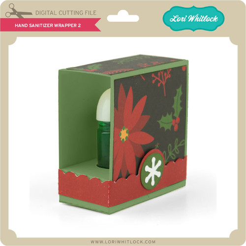 Hand Sanitizer Wrapper 2 - Lori Whitlock's SVG Shop